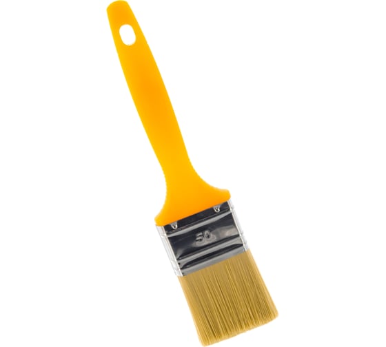 Флейцевая кисть, ПЭТ-щетина, пластиковая лаковая ручка 50мм COLOR EXPERT 81435002
