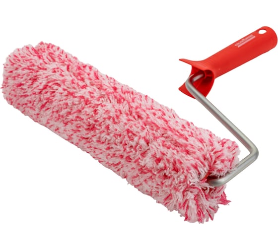 Полиакриловый ролик, красно-белые нитки COLOR EXPERT 250х47 84527502 1