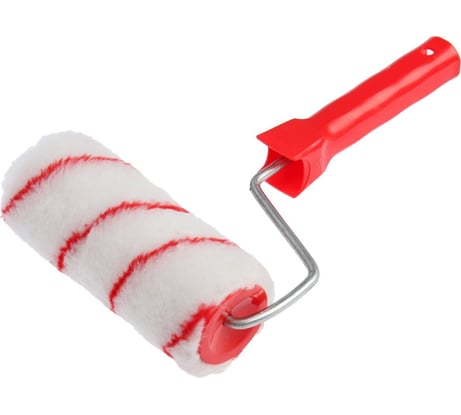 Валик ЛОМ полиамид, 150 мм, рукоятка диам. 6 мм, диам. 48 мм, ворс 12 мм 7856665