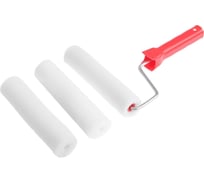 Валик ЛОМ поролон, 180 мм, рукоятка диам. 6 мм, диам. 16 мм, 2 запасных шубки 7856687