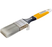 Флейцевая кисть 40мм, толщина 9мм ПБТ-микс серо-белая, 3К ручка COLOR EXPERT 81514002