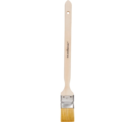 Радиаторная угловая кисть, светлая щетина, деревянная ручка 50мм COLOR EXPERT 81675002