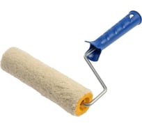 Валик ТУНДРА натуральный мех, 180 мм, рукоятка d=6 мм, D=42 мм, ворс 12 мм 2841269