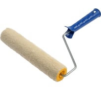 Валик ТУНДРА натуральный мех, 240 мм, рукоятка d=6 мм, D=42 мм, ворс 12 мм 2841270