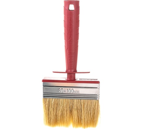 Кисть-макловица, светлая натуральная щетина, 30x100мм Зубр "УНИВЕРСАЛ - МАСТЕР", "КМ-25" 01825-10