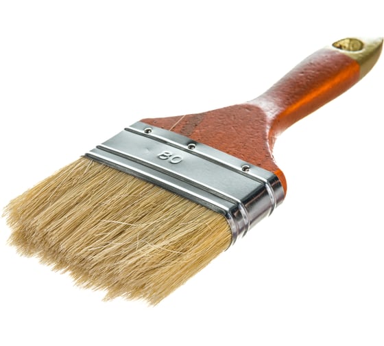 Универсальная кисть, смешанная щетина, деревянная ручка COLOR EXPERT 80мм 81128012
