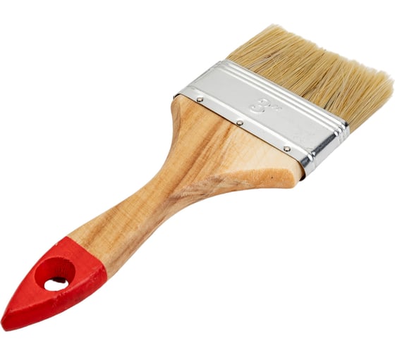 Флейцевая кисть, лакированная ручка 75мм COLOR EXPERT 81267512