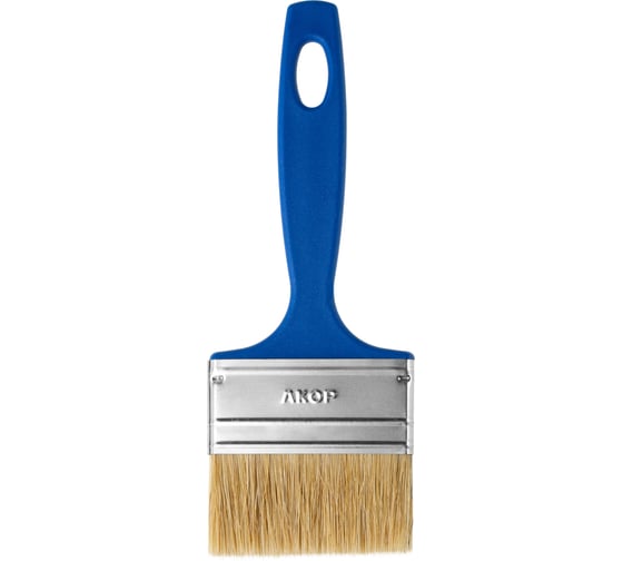 Кисть плоская универсальная Акор, ширина 75 мм, толщина 8 мм, Эксперт 140 08 075
