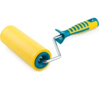 Валик для прикатки обоев Акор Профи резиновый, 2-х компонентная ручка, D 8 мм, L 240 мм 270 48 824