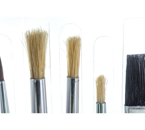 Набор художественных, универсальных кистей, натуральная щетина 15шт COLOR EXPERT 82615050