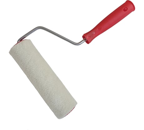 Велюровый валик с ручкой Serfa 20 см 714