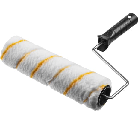 Малярный валик Зубр ГИРПАИНТ 40, 240 мм, d=40 мм, ворс 12 мм, ручка d=6 мм, 03516-24_z01