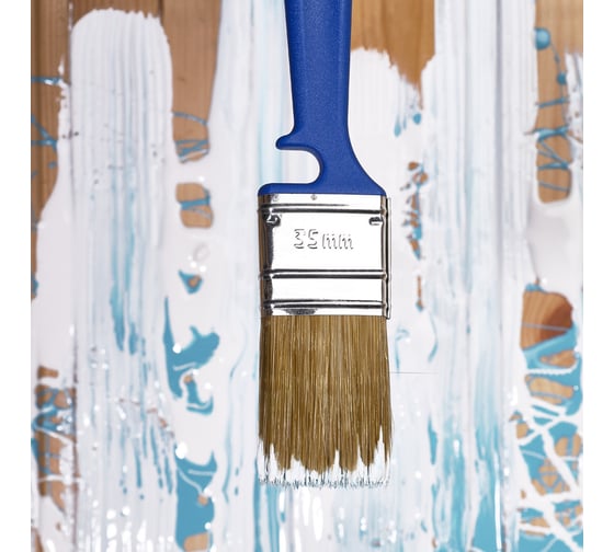 Плоская кисть REXANT Лаки 35х10 мм 89-0302