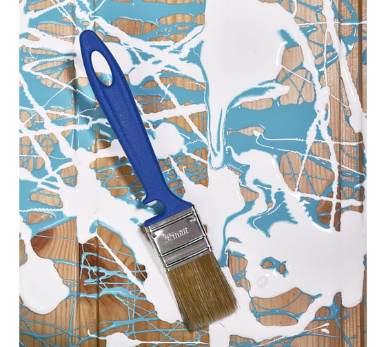 Плоская кисть REXANT Лаки 35х10 мм 89-0302