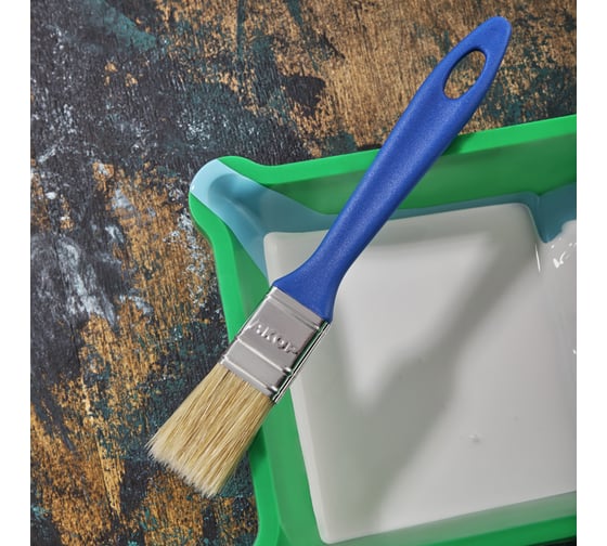Плоская универсальная кисть REXANT 25х8 мм 89-0361