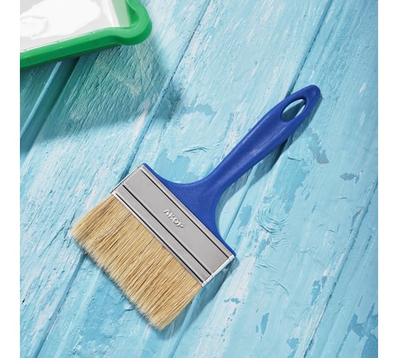 Плоская универсальная кисть REXANT 100х8 мм 89-0365
