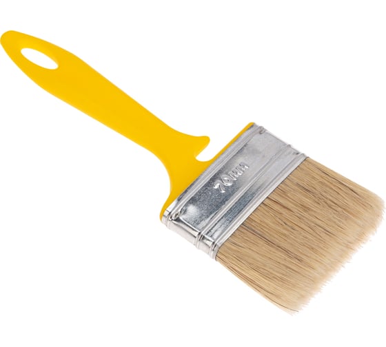 Плоская кисть REXANT эмаль 70х12 мм 89-0314