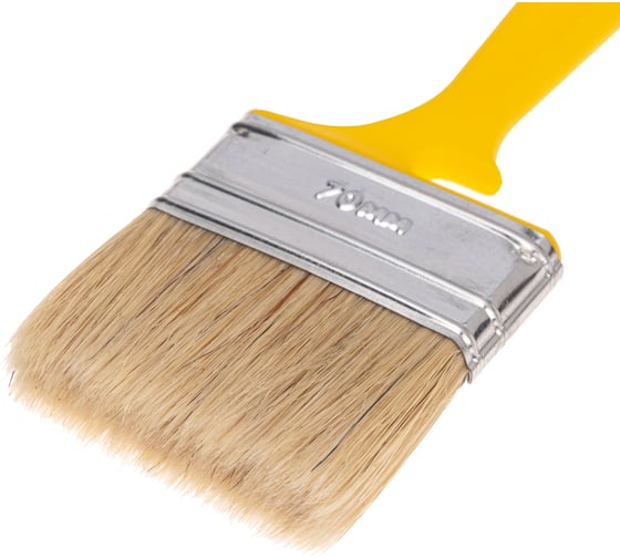 Плоская кисть REXANT эмаль 70х12 мм 89-0314