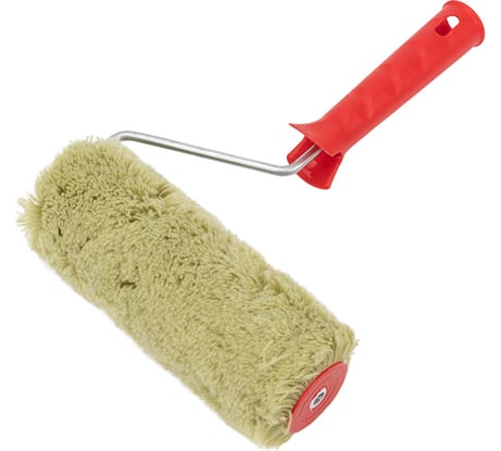 Валик REXANT полиакрил, ворс 18мм, ширина ролика 180мм, диам. 42мм, бюгель 6мм, d 42мм 89-0023