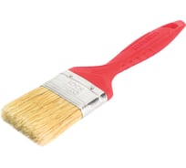 Плоская кисть Toolberg "Классик-стандарт" натуральная щетина, пластиковая рукоятка, 50 мм ЛА-00001932