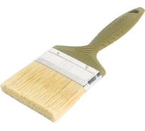 Плоская кисть Toolberg "Микс-стандарт" смешанная щетина, пластиковая рукоятка, 75 мм ЛА-00001946