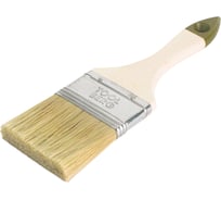 Плоская кисть Toolberg "Микс-стандарт" смешанная щетина, деревянная рукоятка, 63 мм ЛА-00001939