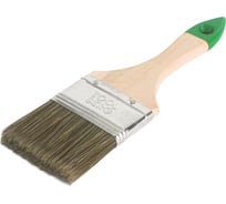 Плоская кисть Toolberg "Текстура-стандарт" смешанная щетина, деревянная рукоятка, 63 мм ЛА-00001960
