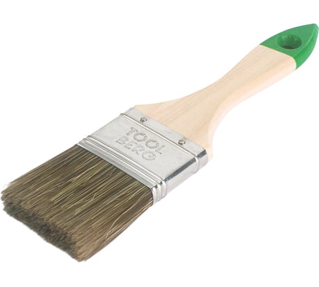 Плоская кисть Toolberg "Текстура-стандарт" смешанная щетина, деревянная рукоятка, 50 мм ЛА-00001959
