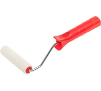 Зубр Мини-валик "ЭКСПЕРТ" "ВЕЛЮР", 100% шерсть, ворс 4мм, ручка 6мм, d=15/150мм 03536-15