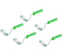 Набор мини-роликов для работ по дереву Акор микрофибра, L110mm, 5шт 534 00 110