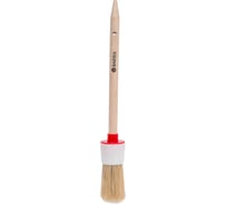Круглая кисть BARTEX d30 мм, №6, 44 мм, рукоятка дерево 134179