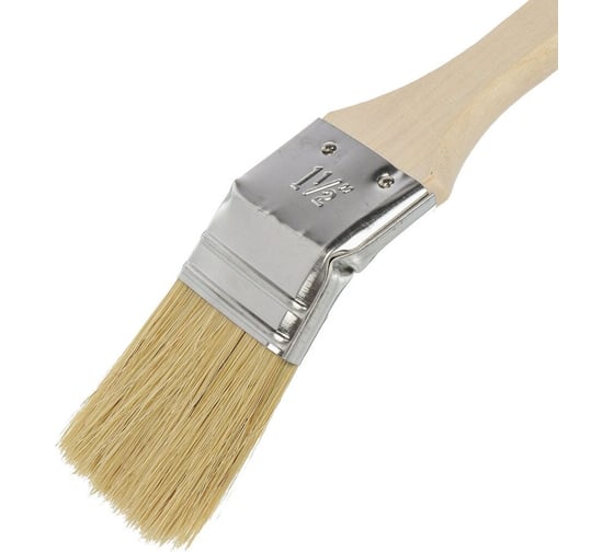 Радиаторная кисть BARTEX 11x38 мм, 1 1/2", 44 мм, рукоятка дерево 137007