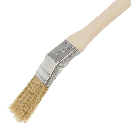 Радиаторная кисть BARTEX 11x25 мм, 1", 44 мм, рукоятка дерево 137006