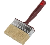 Кисть макловица BARTEX Евро 30x100 мм, 4", натуральная щетина, 38 мм, рукоятка пластик 134172