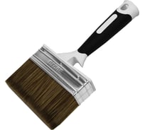 Кисть DECOR для финишных работ 125x25мм черная щетина 2к ручка 830-125 11613185
