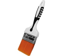 Кисть DECOR плоская black white декоративная 75x15 мм ультрамягкий синт. ворс 870-075 11613196