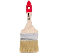 Малярная плоская кисть VIRTUS Standard натуральная щетина, 75 мм 001002075