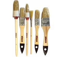 Набор кистей Biber 6шт. натуральная щетина 31403 тов-115036