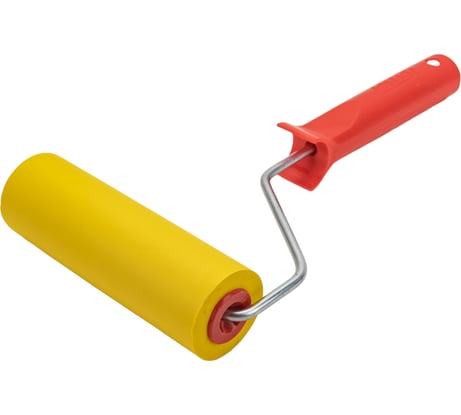 Резиновый валик для обоев USP желтый, 150мм 02983