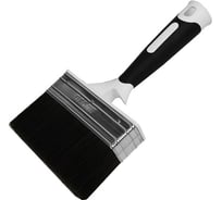 Кисть для грунта DECOR 100x25 мм, черный ворс, двухкомпонентная ручка 840-105 11613278