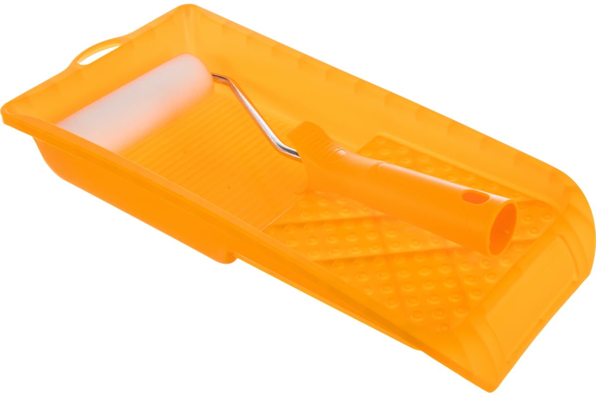 Малярный набор COLOR EXPERT ролик 110мм, поролон + ручка 290мм + ванная ...