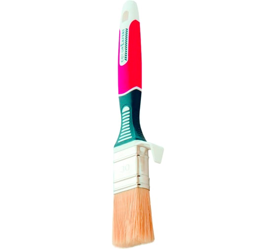 Флейцевая кисть COLOR EXPERT 30мм, толщина, 9мм, бежевая, ПБТ-кит, смешаная щетина, 3К ручка 81503102