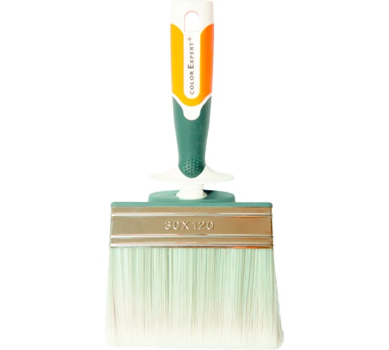Кисть макловица COLOR EXPERT для акриловых лаков и лазурей, синтетическая щетина 120х30мм 83171202