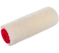 Сменный ролик Зубр ЭКСПЕРТ ВЕЛЮР, 100% шерсть, ворс 4мм, ручка 6мм, d=15/70мм 02536-07