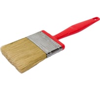 Плоская кисть Зубр БСГ-50 с быстросъемной головой натуральная щетина пластмассовая ручка 75 мм 4-01050-075