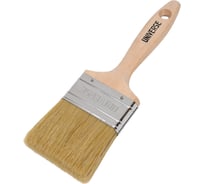Кисть плоская GROSSMEISTER pro, натуральня щетина, 70 мм 001201070