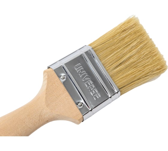 Кисть плоская GROSSMEISTER PRO натуральня щетина, 50 мм 001201050