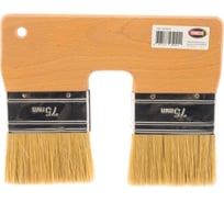 Декоративная кисть с натуральной щетиной STMDECOR двойная WT425A