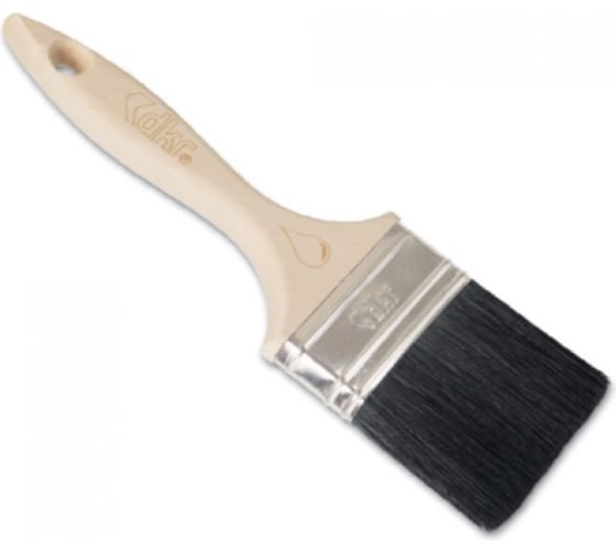 Малярная плоская кисть DKR 063мм для масляных красок Platinum 778 1