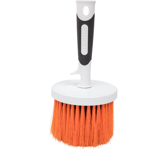 Маховая кисть DECOR d 110 мм, синтетическая щетина, двухкомпонентная ручка 512-110 11613191 1